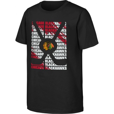 Outerstuff tričko Chicago blackhawks Box Ss Ctn Tee