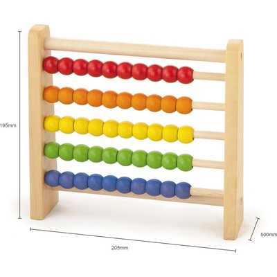 Viga Toys Дървено сметало, Viga - малко (54224)