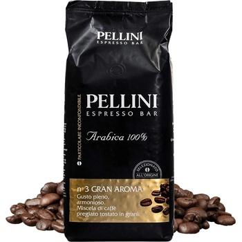 Pellini Espresso Bar n° 3 Gran Aroma кафе на зърна 1 кг