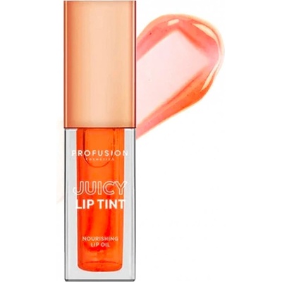 Profusion Juicy Lip Tint vyživujúci olej na pery Courious Coral 4,5 ml