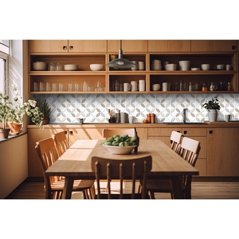 DIMEX ART s. r. o Фототапет за кухня - кафяви венчелистчета 420 x 60 см