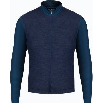 Santini Мъжка блуза за колоездене Santini Colore Puro Thermal Jersey тъмносиньо 3W216075RCOLORPURO