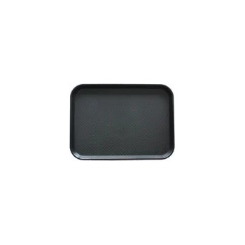 Image 1 of Horecano - Пластмасова табла за сервиране 35, 5x45, 5x1см черна JW-A1418P (019485)