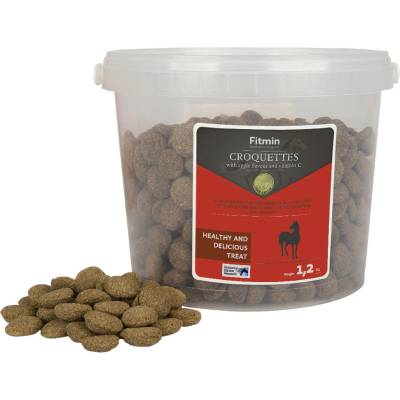 Dibaq Fitmin Крокети ябълка+витамин С деликатес за коне 1, 2 kg