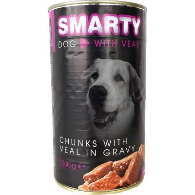 Smarty Dog Veal/Telecí chunks 1240 g