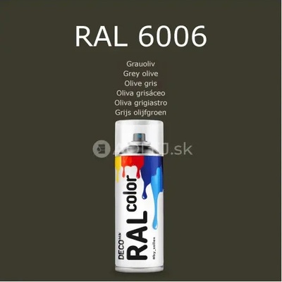 Zollex Deco Blik RAL 6006 olivová šedozelená 400 ml