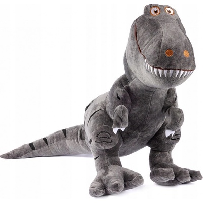 Miś Gustaw Dinosaurus šedá 70 cm