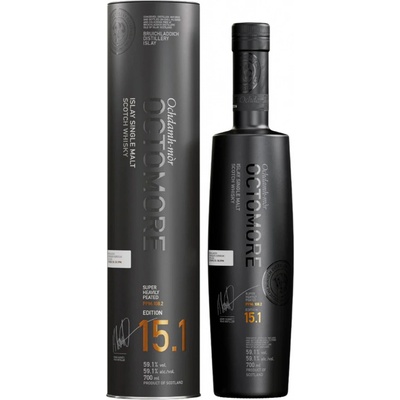 Bruichladdich Octomore 15.1 108.2ppm 59,1% 0,7 l (tuba)