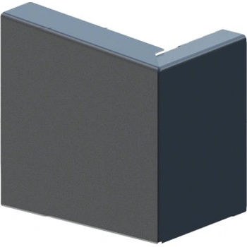 Satjam Kwadra Čelo masky žľabu hranaté ľavé 0,6 mm RAL 7016 antracit