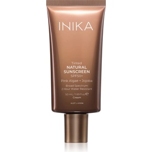 INIKA Organic Tinted Natural Sunscreen тониращи слънцезащитни продукти SPF 50+ 50ml