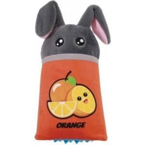 M-PETS Dog Toy Oscar - Играчка за куче портокал Оскар за лакомства с уши - 12 x 5 x 23 см, Белгия - 10651499