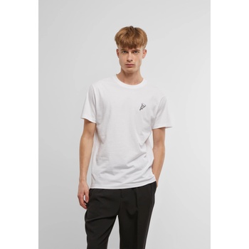 Mister Tee Тениска Pizza Tee EMB white XXLUB-MT2711-00220 - Тъмносив, размер S