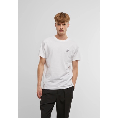 Mister Tee Тениска Pizza Tee EMB white XXLUB-MT2711-00220 - Тъмносив, размер S