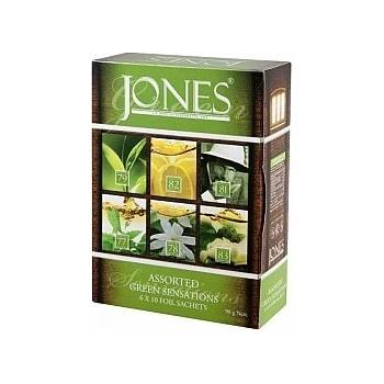 Jones Tea variace zelených čajů 60 sáčků