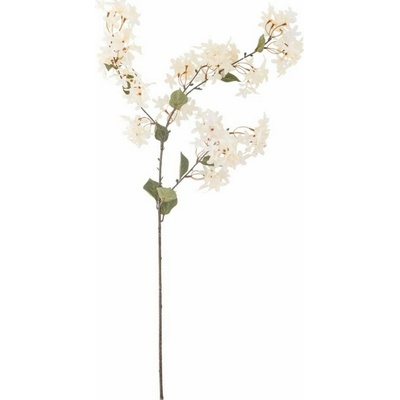 Umělá květina výška 100 cm MYRTLE Bloomingville - bílá