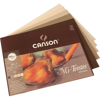 Canson Mi-Teintes Скицник 16 32x41 cm 160 g Earth (C400030146)