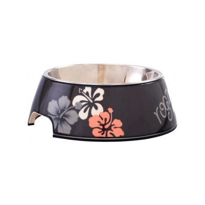 Rogz Coral Island small/Medium - Метална купа за храна и вода за кучета, 350 мл