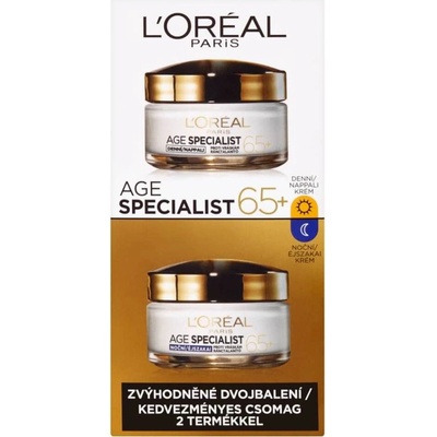 L'Oréal Paris Age Specialist 65+ denní krém 50 ml + noční krém 50 ml