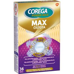 Corega Таблетки за почистване Corega (36 бр. /кутия) с двойна сила