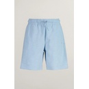 GANT SHIELD cotton SLUB shorts CALMING blue