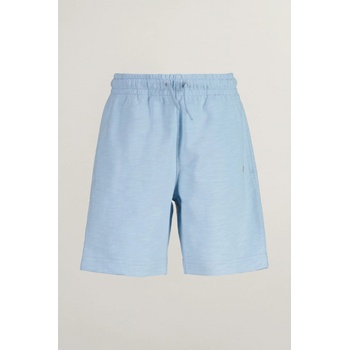 GANT SHIELD cotton SLUB shorts CALMING blue