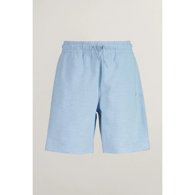 GANT SHIELD cotton SLUB shorts CALMING blue