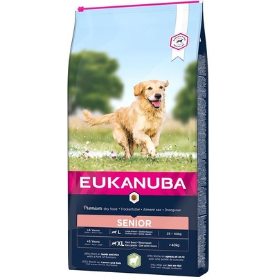 Eukanuba Senior Large & Giant Breed jehněčí s rýží 2 x 12 kg
