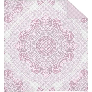 Detexpol přehoz na postel Mandala rosé 220 x 240 cm