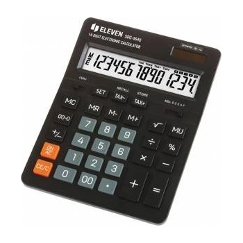 Eleven Eleven Calculator SDC554S, Black, Table, 14 Seats, Dual Power
