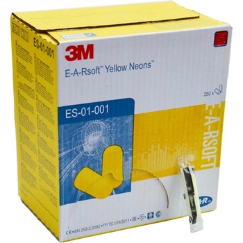 3М Science Applied to Life Антифони 3M E-A-Rsoft Yellow Neons, SNR 34 dB, без връзка - vvmstore (ES01001)