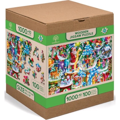 Wooden City Snehové gule XL 1010 dielov