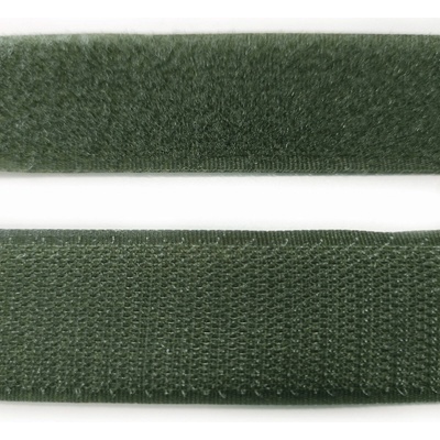 Stuhový uzávěr 20 mm kus 15 cm, khaki