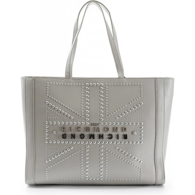 John Richmond Tote Grey shopper kabelka Šedá