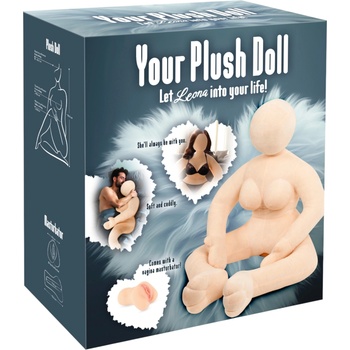 You2Toys - плюшена секс кукла (естествен цвят)