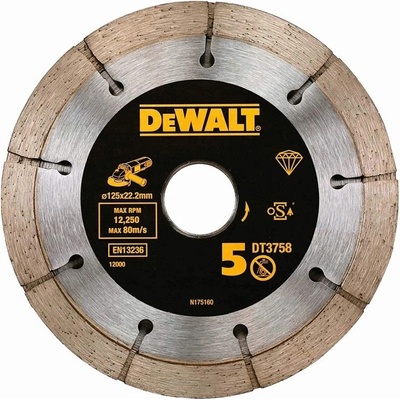 DEWALT Диамантен диск двоен dewalt dt3758, ф125х22.2х6.5 мм (dt3758)