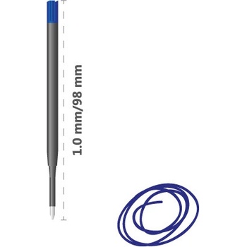 Cresco 4441 Non Stop 1,0 mm modrá