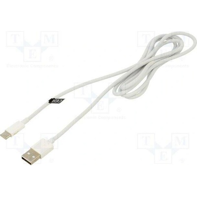Logilink CU0322 USB 2.0 USB A vidlice USB C vidlice 1,5m bílý