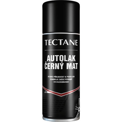 Den Braven Tectane Autolak černý mat 400 ml
