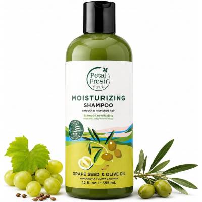 Petal Fresh pure šampon na vlasy z hroznových jader a olivového oleje 355 ml
