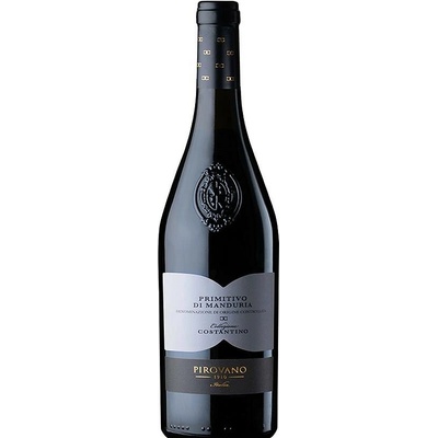Pirovano Primitivo di Manduria Doc Collezione Rosso suché červené 2023 14,5% 0,75 l (holá láhev)