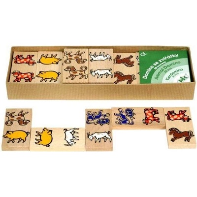 M.I.K. Domino obrázkové Domino obrázkové domácí zvířátka