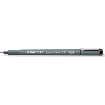 STAEDTLER Тънкописец Staedtler Pigment Liner 308, 0.3, черен (22909-А-0.3)