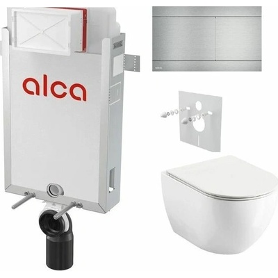 Alcadrain Urban s tlačítkem FUN-INOX KAE004