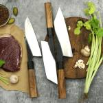 Chefsblade Кухненски нож Chefsblade - Стомана 440C - дървена дръжка от маслина - CB100117