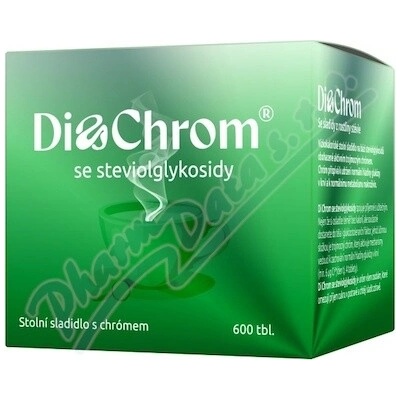 Di Chrom se steviolglykosidy stolní sladid. 600 tbl.
