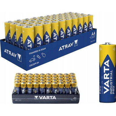 Varta Industrial PRO AA 40ks 4006