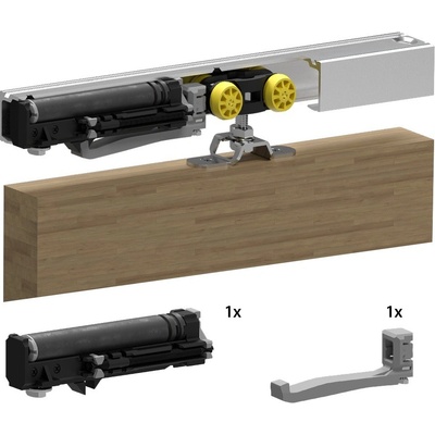 Herkules Silent Stop dovírač s tlumením 60-120 kg 22PASILENT – Hledejceny.cz
