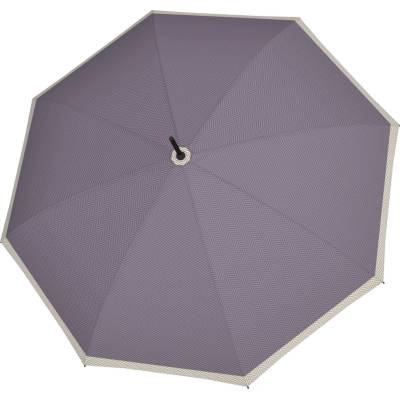 Doppler Fiber Flex Automatic Long Chevron Lilac dámsky palicový vystreľovací dáždnik