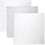 Lorelli Classic ПАМУЧНА ПЕЛЕНА 80/80 СМ ТРИО grey mix (10340102307)