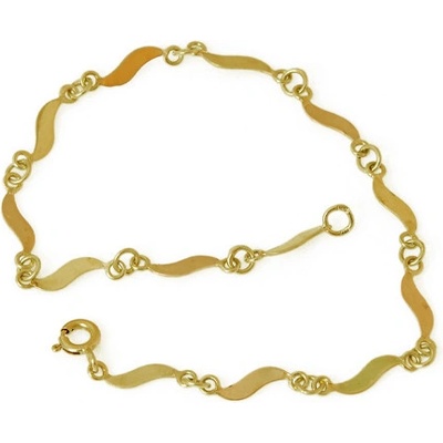 Zlatnictví Zlatíčko zlatý náramek esíčka kombinace zlata 000.00009